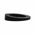 Thrifco Plumbing Overflow Plate Gasket, Rubber, Replaces Danco 88350 4400147